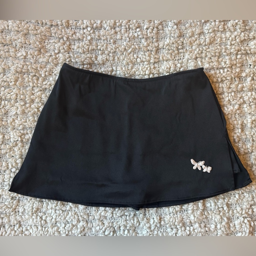 Black Mini Skort